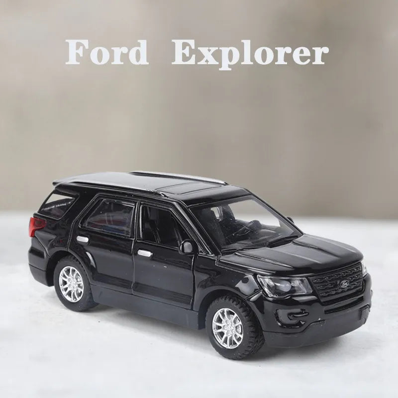 Ford Explorer Car Model Sound and light Diecasts