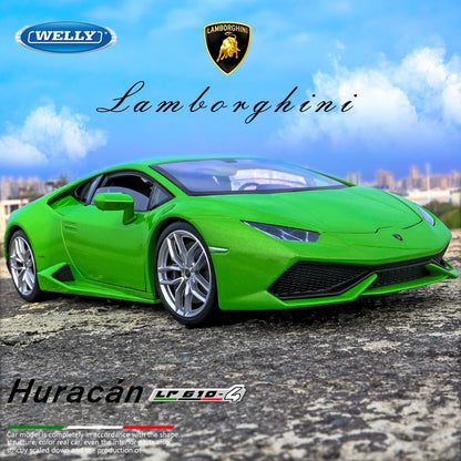 Lamborghini Huracan Car Model Metal