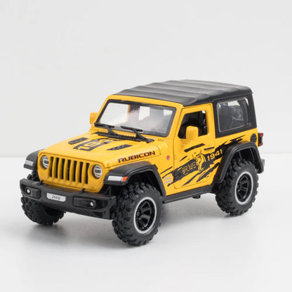 Jeep Wrangler Rubicon Off-Road Alloy Model Diecasts (Metal)
