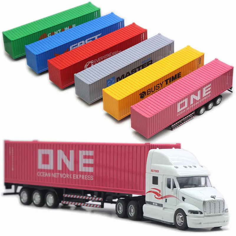 Transport Container Truck Model Diecast (Metal)