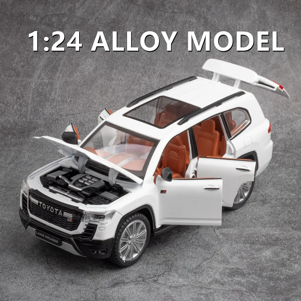 Toyota LAND CRUISER GT Prado SUV Alloy Car Model Diecasts (Metal)