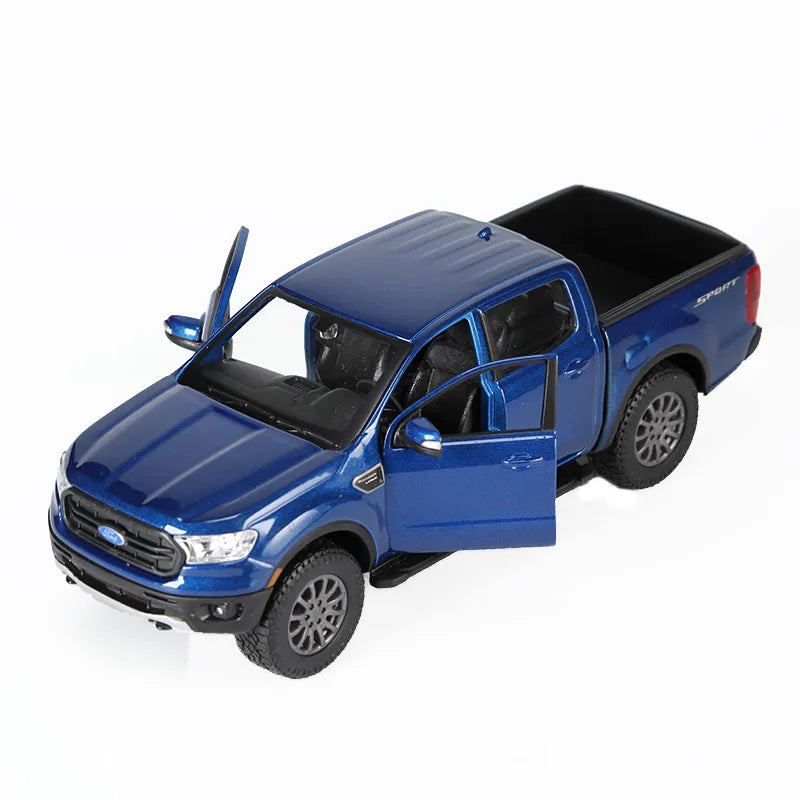 Ford Ranger 2019 Pickup Trucks Alloy Car Model Diecasts Metal