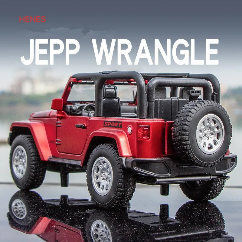 Jeep Wrangler Rubicon Car Model Diecasts (Metal)