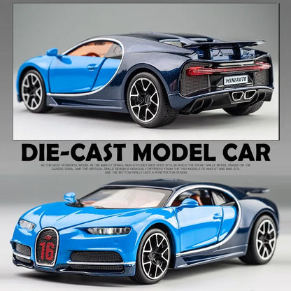 Bugatti Alloy Sportcar Metal