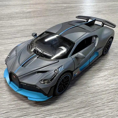 Bugatti Metal  Racing  Model Car