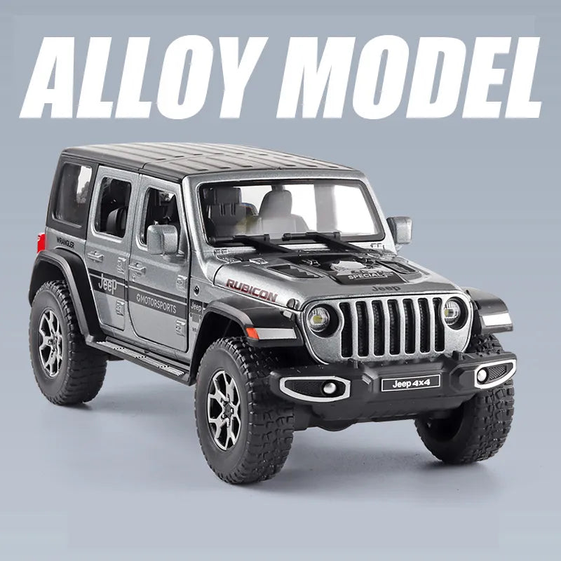 Jeep Wrangler Model Car (Metal)